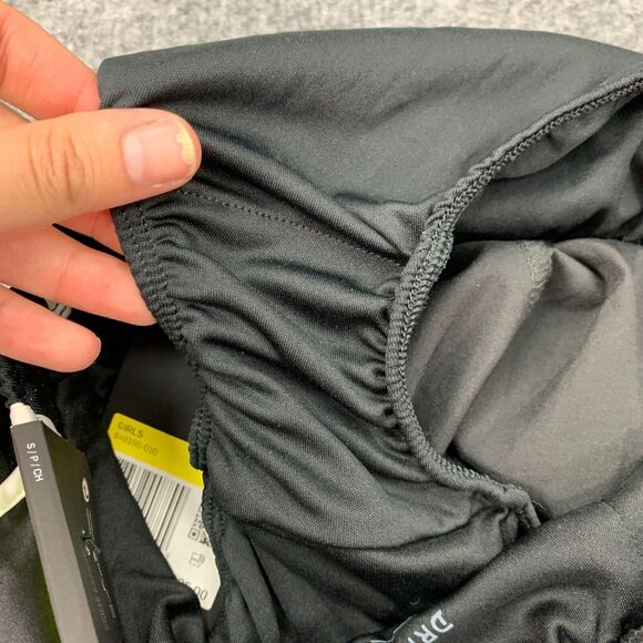 Nike Dri Fit Tempo Short Girls S Small Standard Fit Elastic Waistband Drawcord - Picture 10 of 16